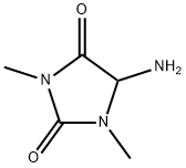 5-Amino-1,3-dimethyl-2,4-imidazolidinedione Struktur