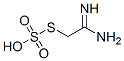 Thiosulfuric acid hydrogen S-(2-amino-2-iminoethyl) ester Struktur