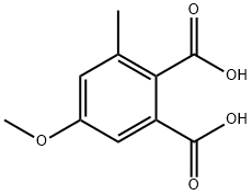 5-METHOXY-3-METHYLPHTHALIC ACID Struktur