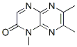 2(1H)-Pteridinone,1,6,7-trimethyl-(6CI) Struktur