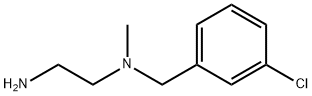 N1-(3-CHLOROBENZYL)-N1-METHYLETHANE-1,2-DIAMINE Struktur