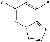 6-Chloro-8-fluoroiMidazo[1,2-a]pyridine Struktur