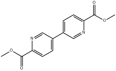 DiMethyl3,3'-bipyridine-6,6'-dicarboxylate Struktur