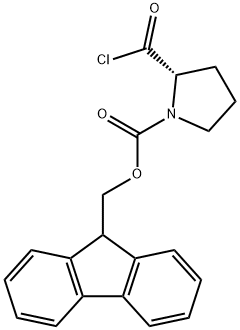 FMOC-L-PROLYL CHLORIDE Struktur