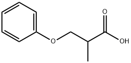 2-METHYL-3-PHENOXY-PROPIONIC ACID Struktur