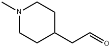 (1-Methyl-piperidin-4-yl)-acetaldehyde  Struktur