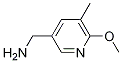 C-(6-Methoxy-5-Methyl-pyridin-3-yl)-MethylaMine Struktur