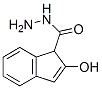 1H-Indene-1-carboxylic  acid,  2-hydroxy-,  hydrazide Struktur