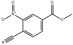 methyl 4-cyano-3-nitrobenzoate Struktur