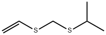 Isopropylthio(vinylthio)methane Struktur