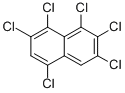 1,2,3,5,7,8-HEXACHLORONAPHTHALENE Struktur