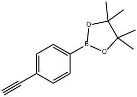 4-Ethynylbenzeneboronic acid pinacol ester, 95% Struktur