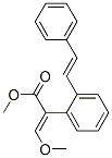 3-methoxy-2-(2-styrylphenyl)propenic acid methyl ester Struktur