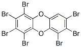 HEPTABROMODIBENZO-PARA-DIOXIN Struktur