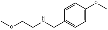 (4-METHOXY-BENZYL)-(2-METHOXY-ETHYL)-AMINE Struktur