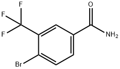 4-Bromo-3-(trifluoromethyl)benzamide Struktur