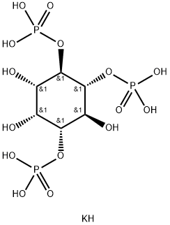 D-MYO-INOSITOL 1,4,5-TRISPHOSPHATE HEXAPOTASSIUM SALT Struktur