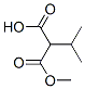 Propanedioic acid, (1-methylethyl)-, monomethyl ester Struktur