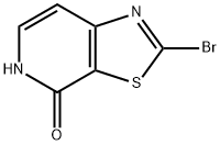 2-broMothiazolo[5,4-c]pyridin-4(5H)-one Struktur