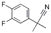 2-(3,4-Difluorophenyl)-2-Methylpropanenitrile Struktur