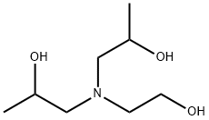 1,1'-[(2-hydroxyethyl)imino]dipropan-2-ol  Struktur