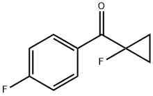 Methanone, (1-fluorocyclopropyl)(4-fluorophenyl)- (9CI) Struktur