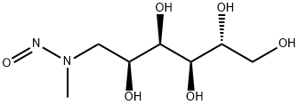 1,N-METHYL-N-NITROSOAMINO-1-DEOXY-D-GLUCITOLE Struktur