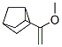 Bicyclo[2.2.1]heptane, 2-(1-methoxyethenyl)-, endo- Struktur