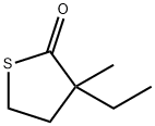 alpha-ethyl, alpha-methyl-thiobutyrolactone Struktur