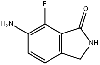 6-aMino-7-fluoroisoindolin-1-one Struktur