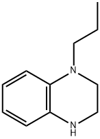 Quinoxaline, 1,2,3,4-tetrahydro-1-propyl- (6CI) Struktur