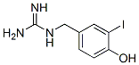 4-hydroxy-3-iodobenzylguanidine Struktur