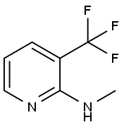 N-methyl-3-(trifluoromethyl)pyridin-2-amine Struktur