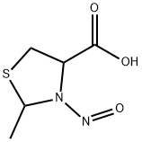 N-Nitroso-2-methylthiazolidine 4-Carboxylic Acid Struktur