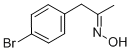 (4-BROMOPHENYL)ACETONE OXIME Struktur