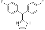 2-[BIS(4-FLUOROPHENYL)METHYL]-1H-IMIDAZOLE Struktur