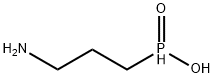 3-aminopropylphosphinic acid Struktur