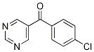 Methanone, (4-chlorophenyl)-5-pyriMidinyl- Struktur