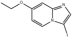 IMidazo[1,2-a]pyridine, 7-ethoxy-3-iodo- Struktur