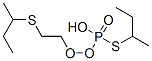 2-(butan-2-ylsulfanyl-ethoxy-phosphoryl)sulfanylbutane Struktur