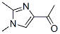 Ethanone, 1-[1,2-dimethyl-1H-imidazol-4-yl]- (9CI) Struktur