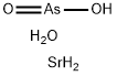 Strontium arsenite tetrahydrate. Struktur