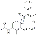 4-(acetylamino)phenylretinoate Struktur