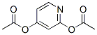 2,4-Pyridinediol,diacetate(ester)(9CI) Struktur