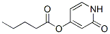 Pentanoic acid, 1,2-dihydro-2-oxo-4-pyridinyl ester (9CI) Struktur