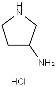 3-氨基吡咯烷二鹽酸鹽 結(jié)構(gòu)式