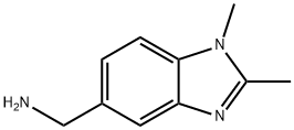 1-(1,2-dimethyl-1H-benzimidazol-5-yl)methanamine(SALTDATA: 2HCl) Struktur