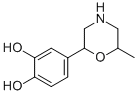 Pyrocatechol, 4-(6-methyl-2-morpholinyl)- (6CI) Struktur