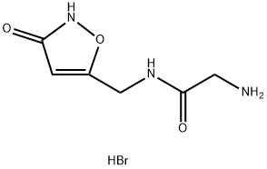 N-GLYCYLMUSCIMOL HYDROBROMIDE Struktur