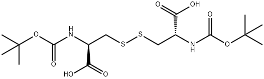 (BOC-CYS-OH)2 Structure